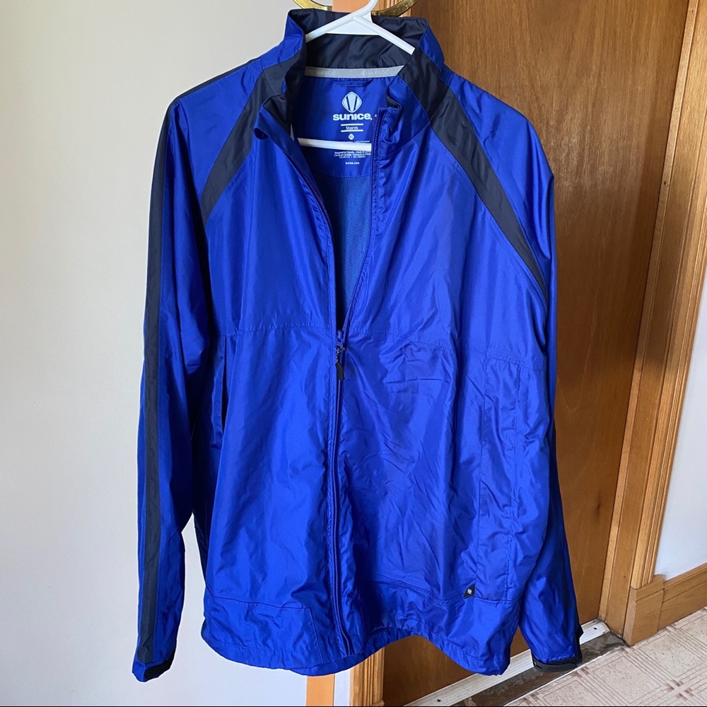 SunIce Blue Windbreaker Coat